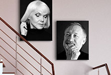 Oferta foto lienzos ejemplo imagenes escalera